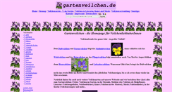 Desktop Screenshot of gartenveilchen.de